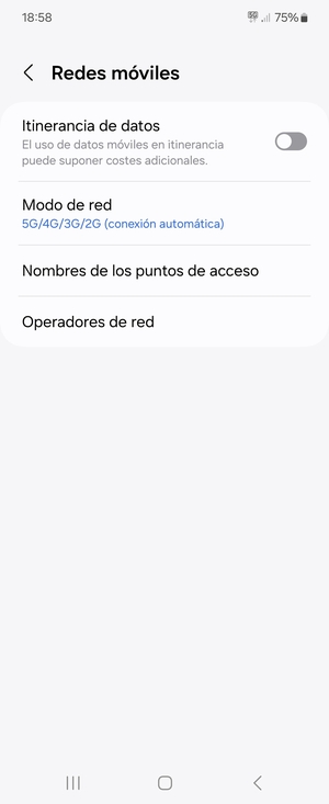 Seleccione Nombres de los puntos de acceso