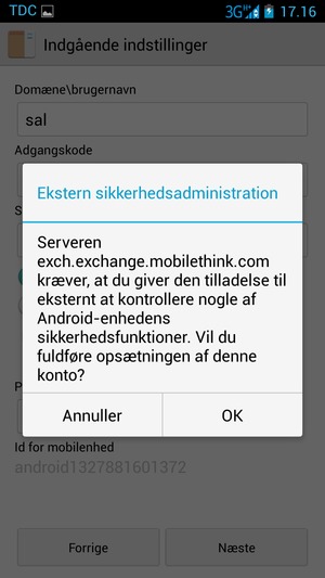 Vælg OK