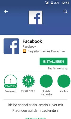 Wählen Sie INSTALLIEREN