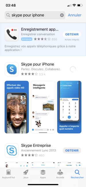 Veuillez attendre la fin de la procédure d'installation