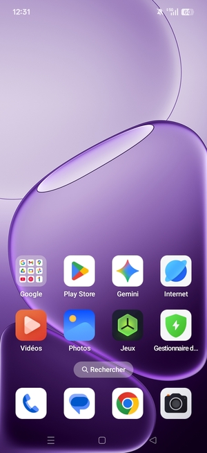 Sélectionnez Play Store