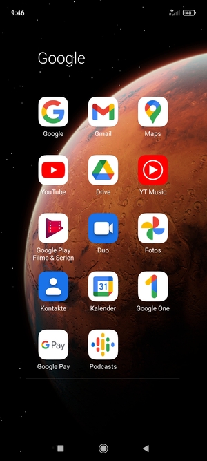 Wählen Sie Gmail