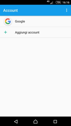 Seleziona Google