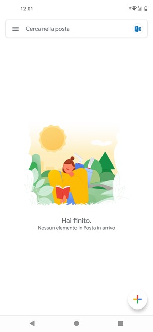 Il tuo account è pronto per l'uso