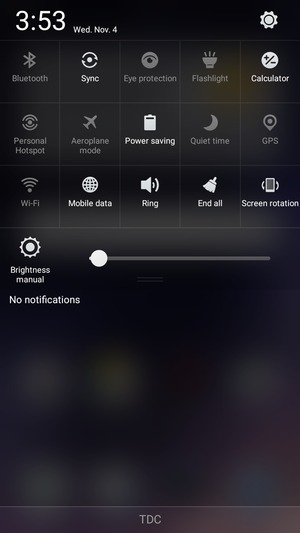 Turn on Power saving