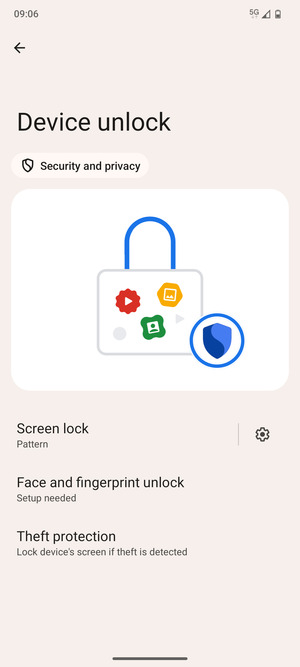 Your phone is now secure with a screen lock