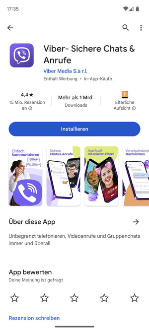 Wählen Sie Installieren