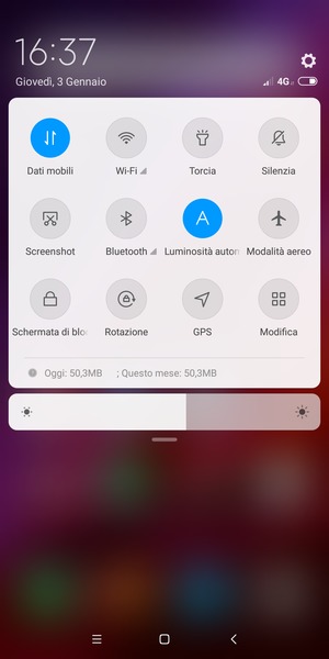Seleziona il tasto Impostazioni
