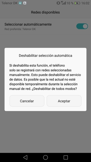Seleccione Aceptar