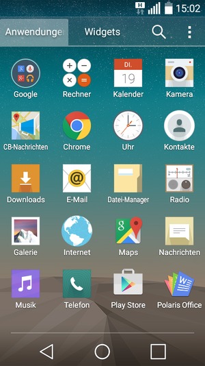 Wählen Sie E-Mail