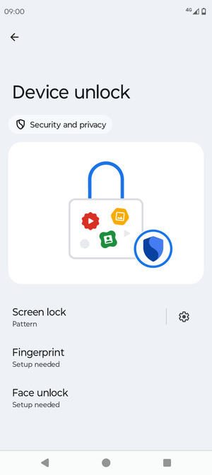 Your phone is now secure with a screen lock