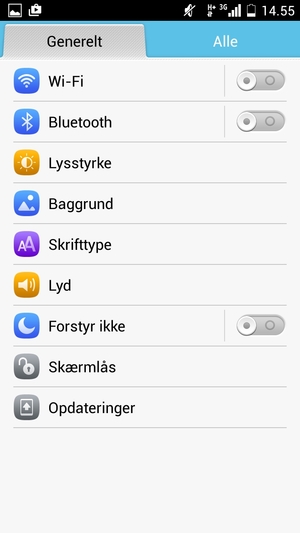 Vælg Alle / Mere...