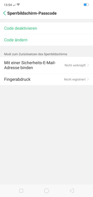 Ihr Handy ist jetzt mit einer Bildschirmsperre gesichert