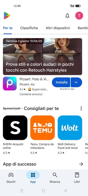 Seleziona Ricerca