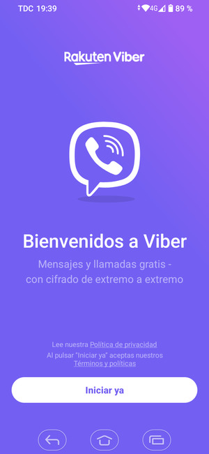 Su aplicación está lista para usar