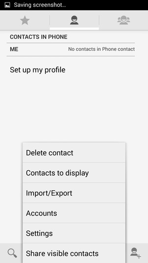 Select Import/Export