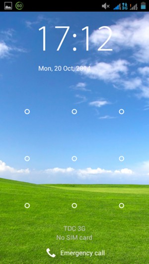 Your phone is now secure with a screen lock.