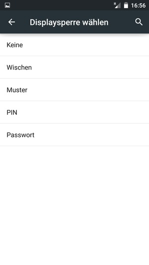 Wählen Sie Muster