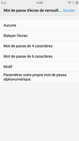 Sélectionnez Motif