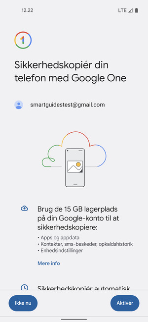 Vælg Aktivér