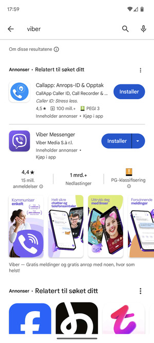 Velg app