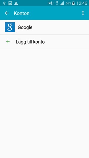 Välj Google