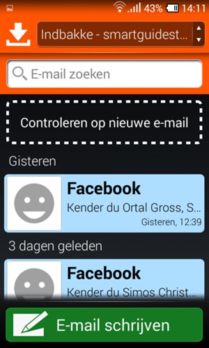Uw Gmail/Hotmail is klaar voor gebruik