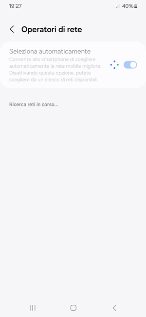 Attendi il completamento della ricerca