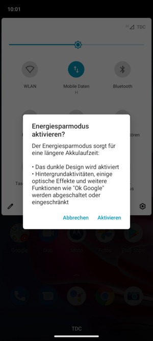 Wählen Sie Aktivieren