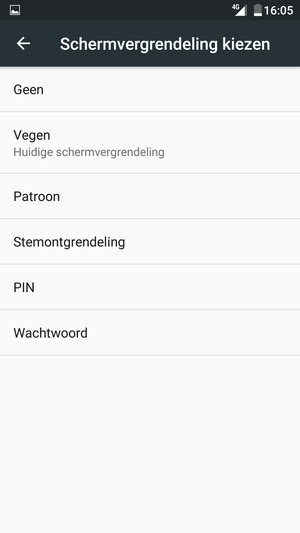 Selecteer Patroon