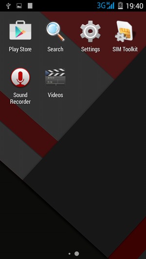 Scroll to and select Settings