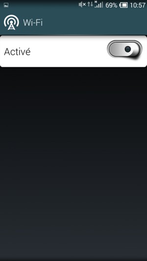Activer le Wi-Fi