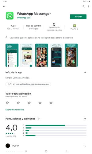 Seleccione Instalar
