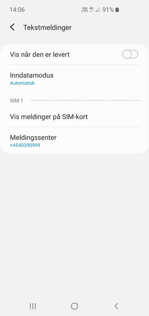 Velg Meldingssenter