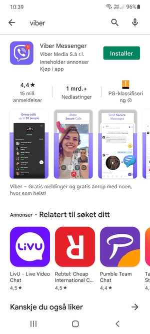 Velg app