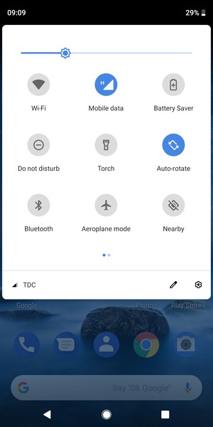 Select the Settings button