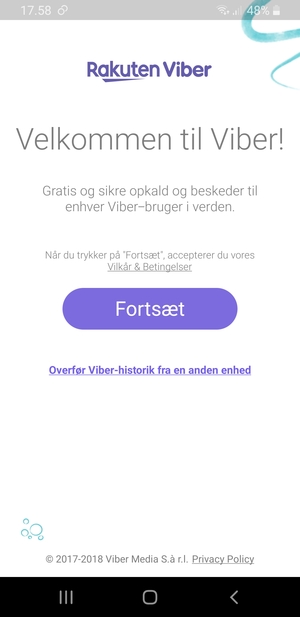 Din app er klar til brug