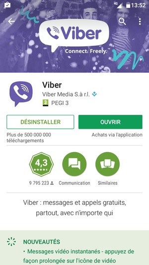 Sélectionnez OUVRIR