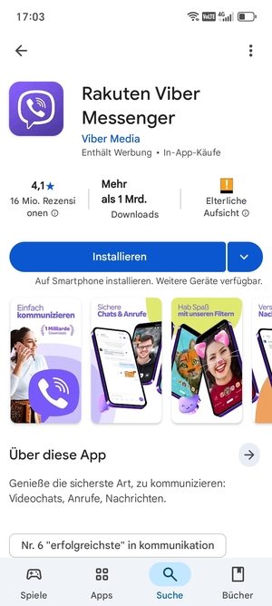 Wählen Sie Installieren