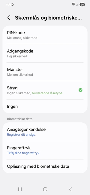 Vælg Mønster