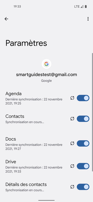 Vos contacts Google vont maintenant être synchronisés avec votre téléphone