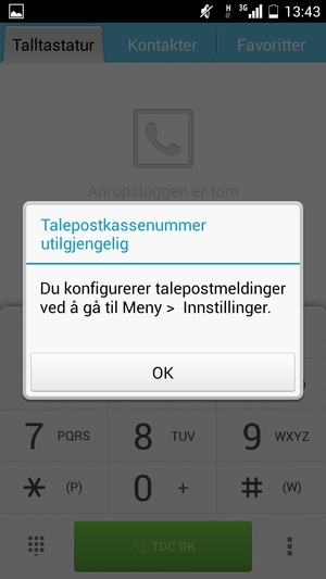 Velg OK