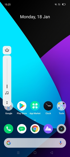 Select Sound to change to vibration mode