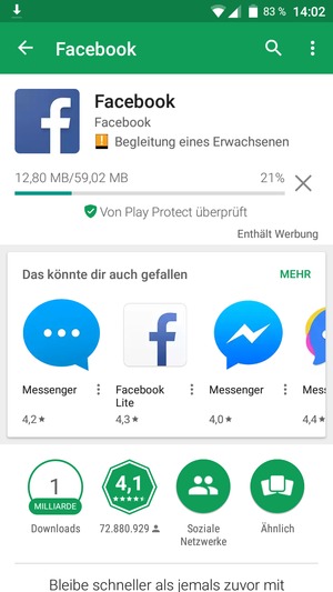 Warten Sie, bis der Installationsprozess  beendet ist