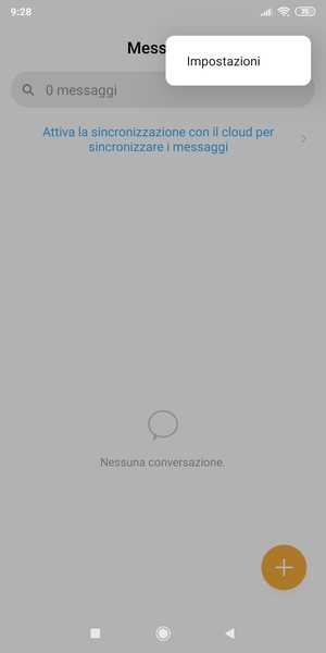 Seleziona Impostazioni