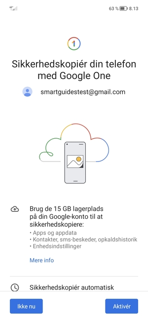 Vælg Aktivér
