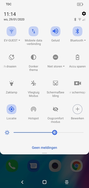Schakel Wifi en Bluetooth uit