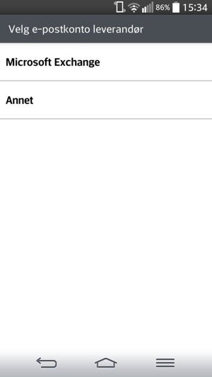 Velg Annet