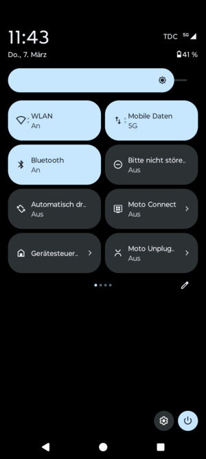Schalten Sie WLAN und Bluetooth aus