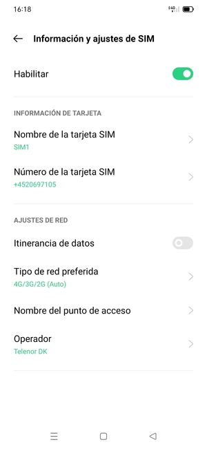 Seleccione Nombre del punto de acceso